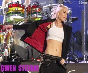 Puzzle Gwen Stefani, Αμερικανίδα τραγουδίστρια